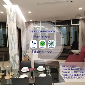  公寓 靠近klcc/吉隆坡市中心5星级豪华公寓
